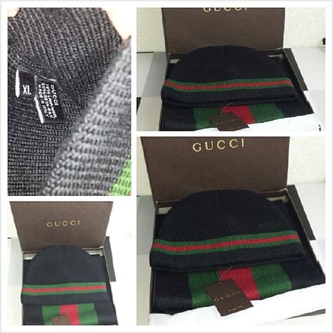 gucci muts en sjaal